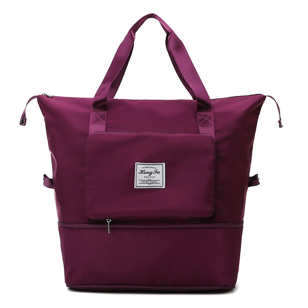 3 IN 1 Foldable and Expandable Large Capacity Travel Bag with Bottom Extension & Multi-Pocket
