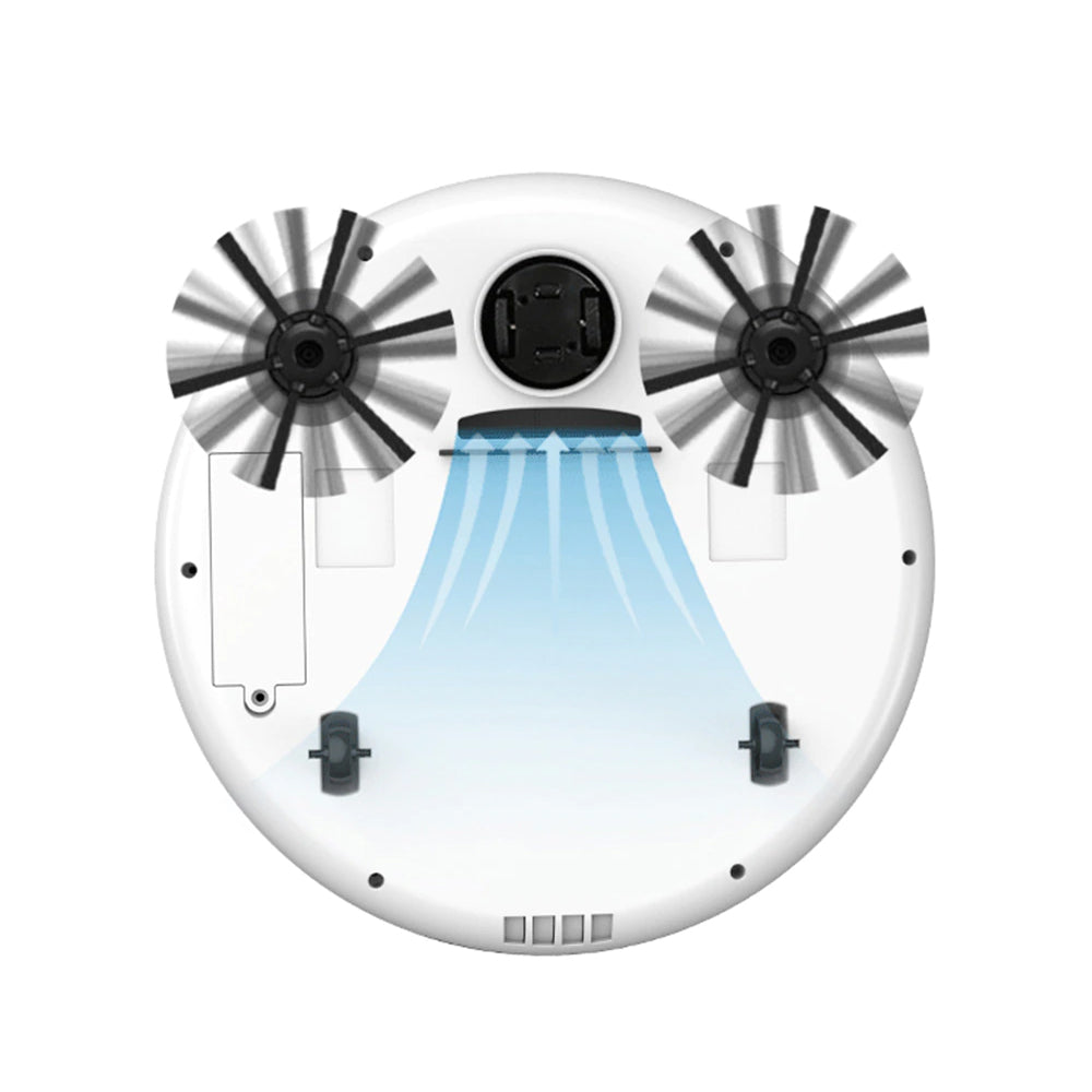 Portable Robot Vacuum Sweeper Cleaner-USB Rechargeable