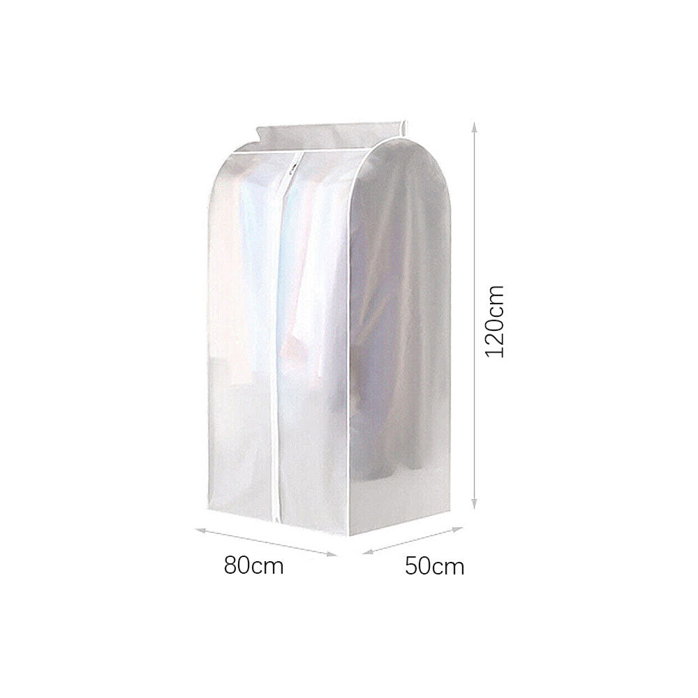 3D Zipper Clothes Dust Cover Garment Wardrobe Bag Storage