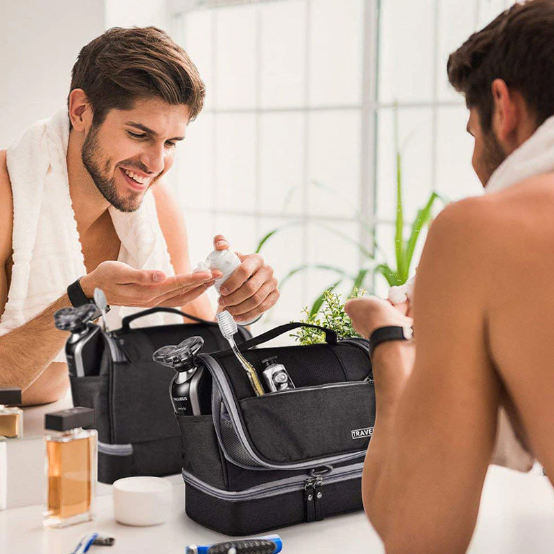Waterproof Hanging Travel Toiletry Bag Makeup Storage Organizer