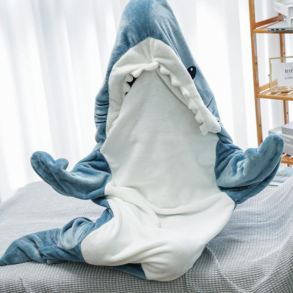 Cozy Shark Blanket Hoodie Ultra Soft and Comfortable