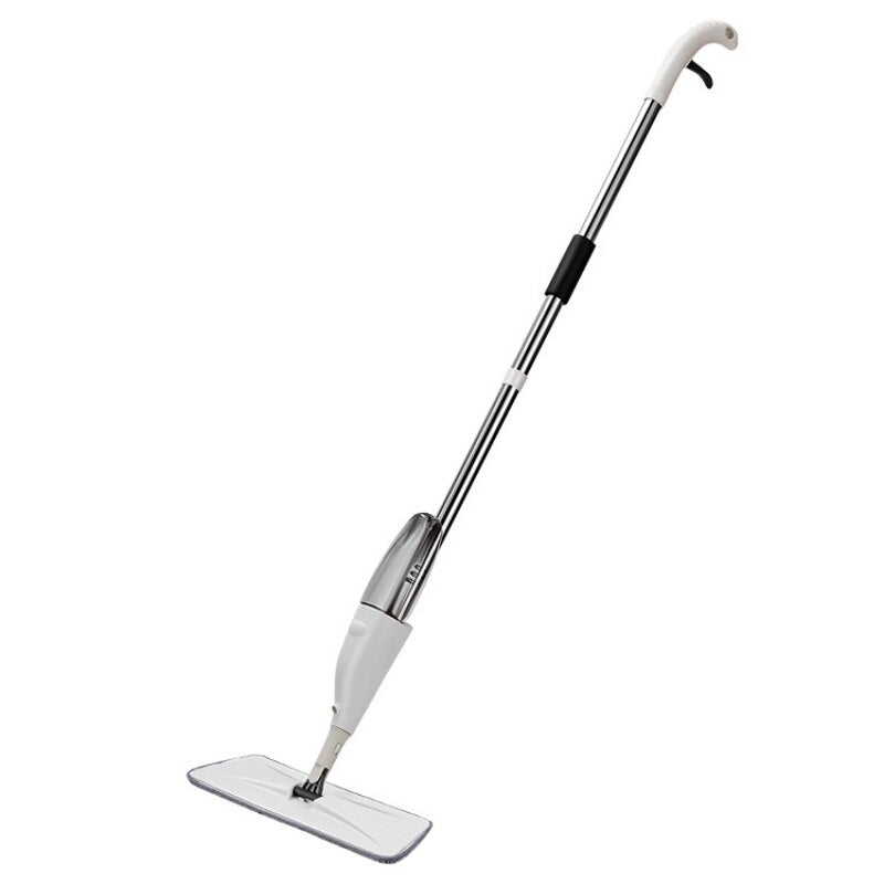 Wet and Dry Spray Mop with Refillable Spray Bottle and Washable Pads