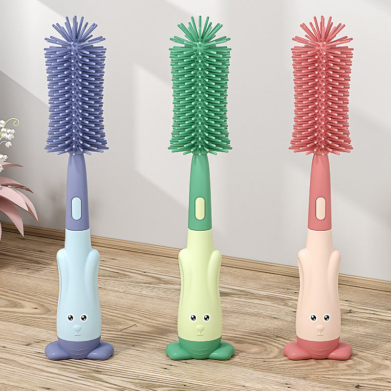 3 in 1 Silicone Bottle and Teat Cleaning Brush
