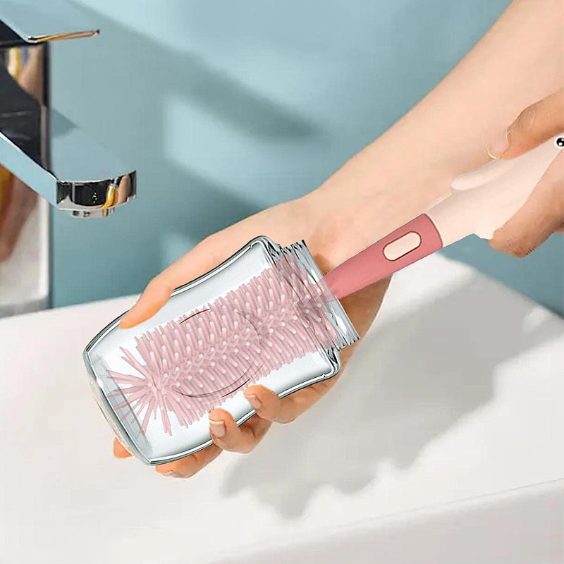 3 in 1 Silicone Bottle and Teat Cleaning Brush