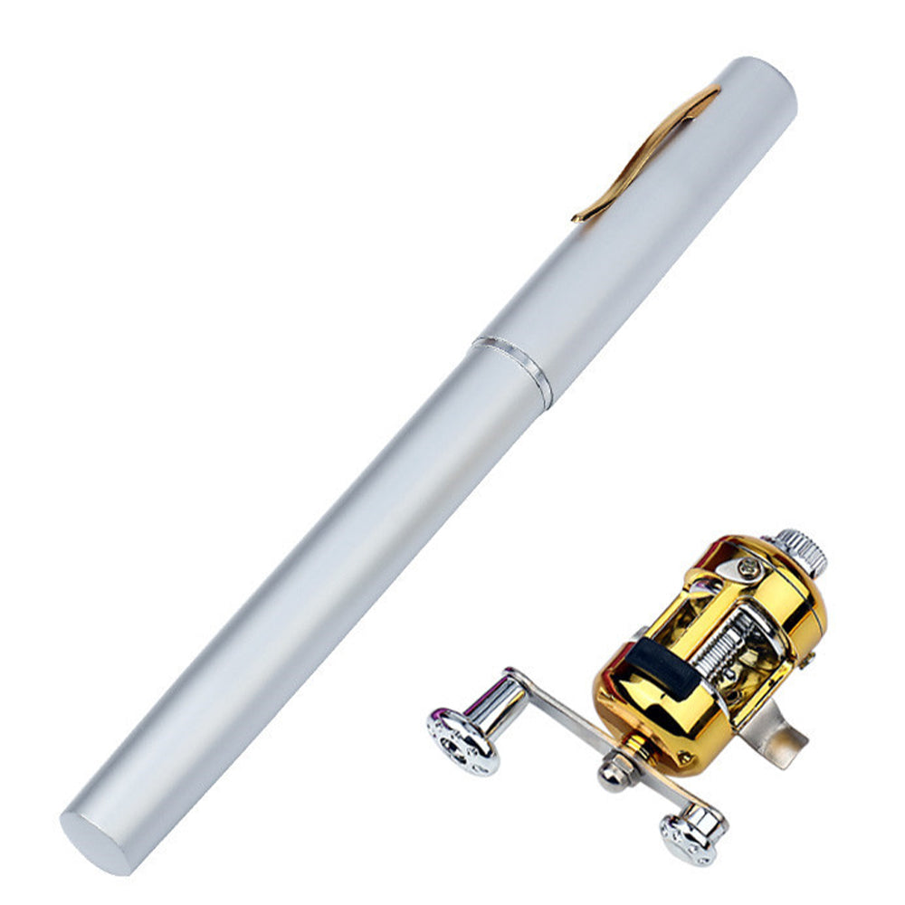 Mini Portable Pocket Pen Telescopic Fishing Rod Kit