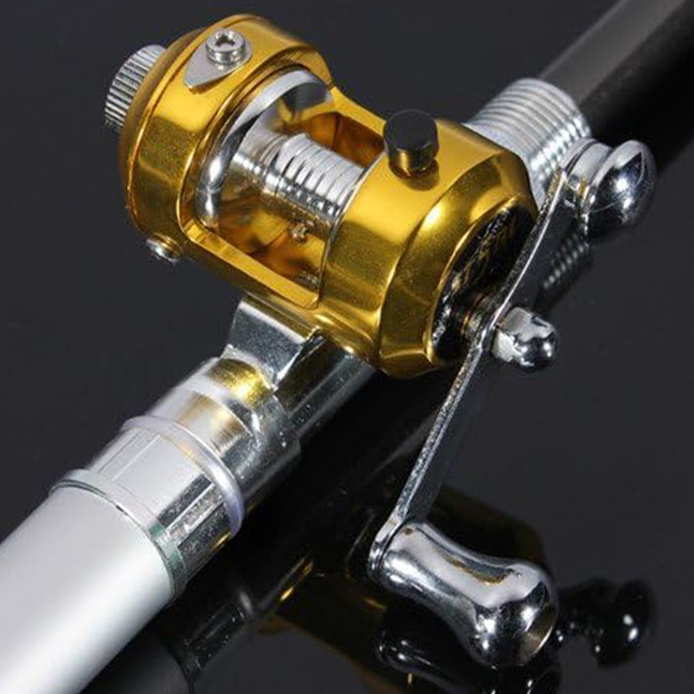 Mini Portable Pocket Pen Telescopic Fishing Rod Kit