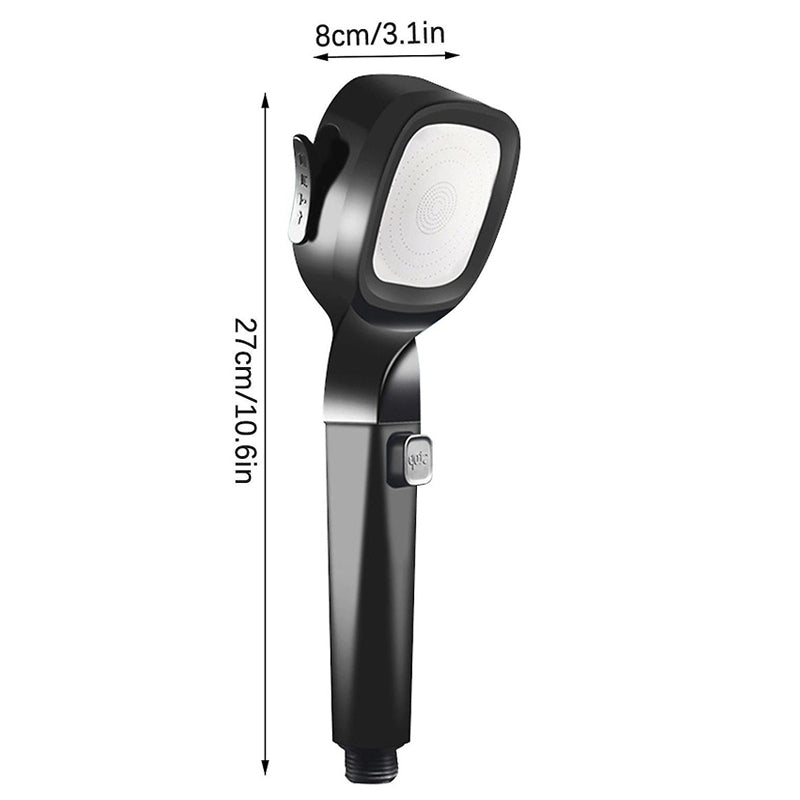 4 Modes Adjustable Water Saving Shower Spray Bathroom Accessory
