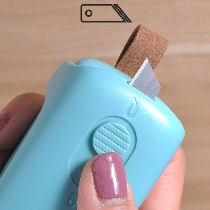 2 in 1 Mini Handheld Heat Sealer and Portable Cutter- Battery Powered