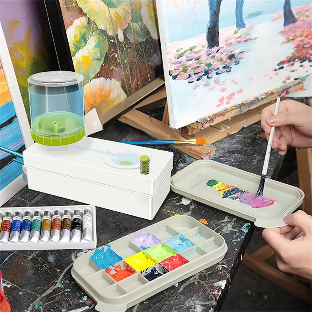 Multifunctional Brush Cleaner Preserve and Clean Art Supplies with Ease