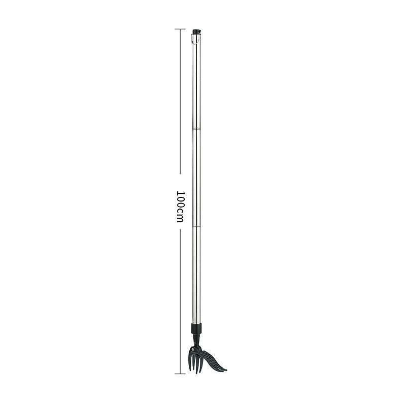 Iron Weed Pulling Tool Portable Outdoor Root Remover with Foot Pedal