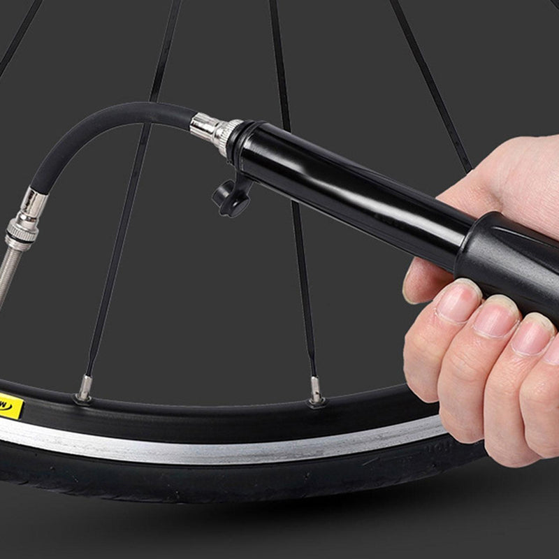 High Pressure Tyre Inflator Multi-Purpose Portable Bicycle Hand Pump