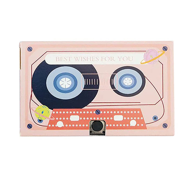 Old Fashioned Tape Retro Voice Message and Short Greeting Recorder