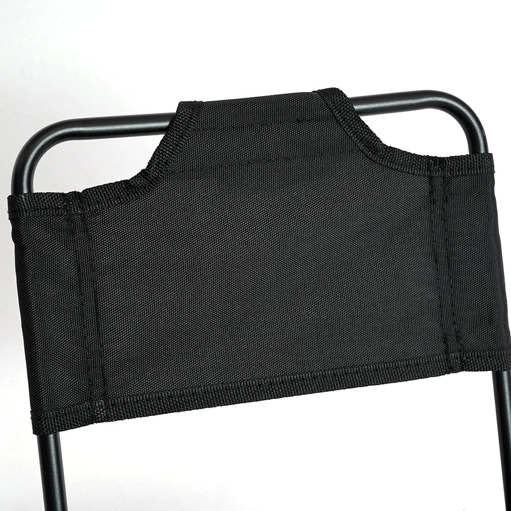 HYPERANGER Aluminum Portable Folding Camp Chair-Black