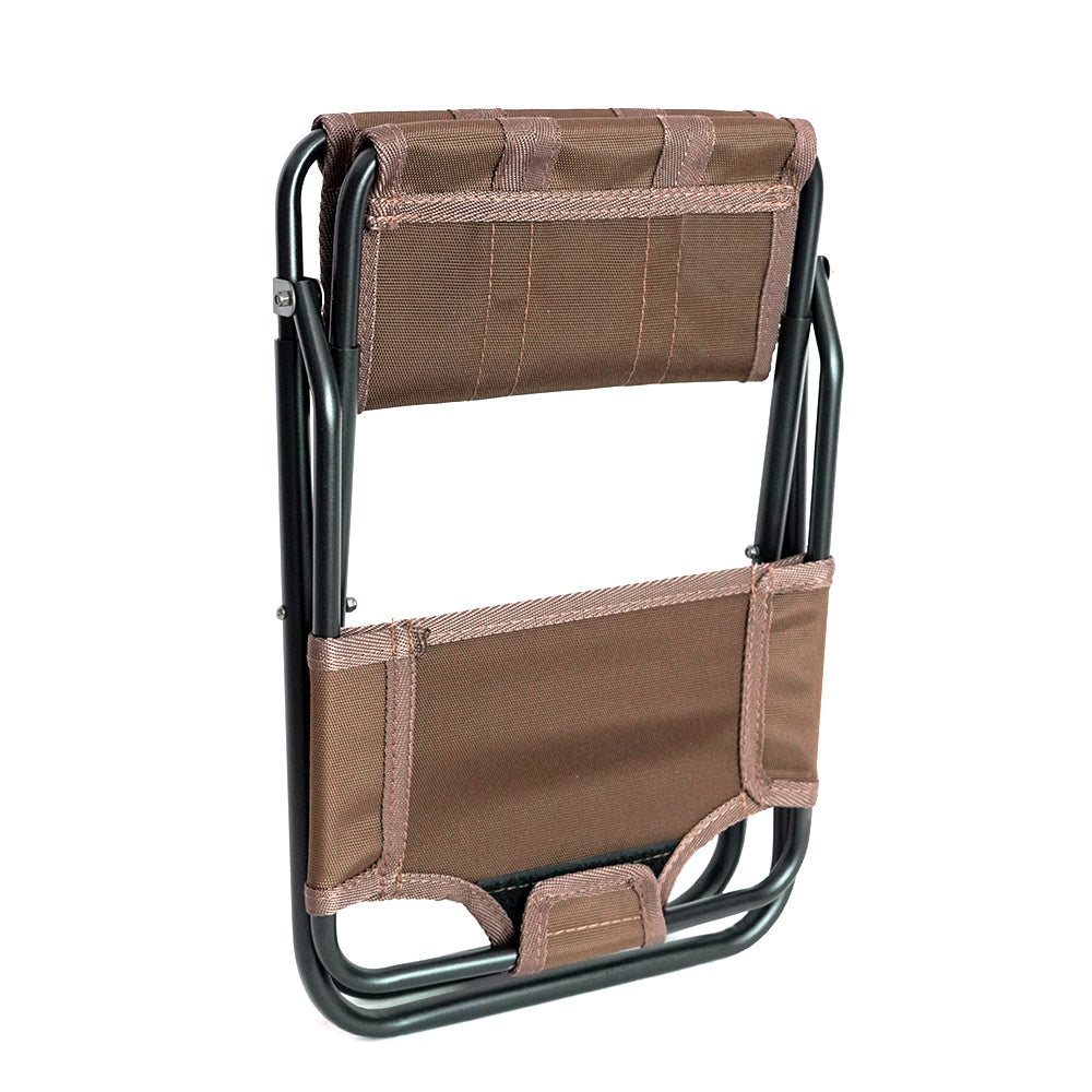 HYPERANGER Aluminum Portable Folding Camp Chair-Khaki