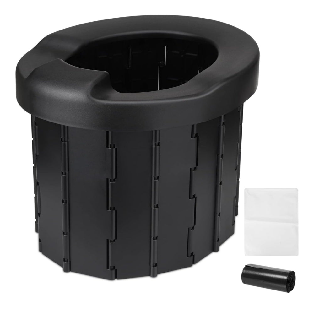 HYPERANGER Portable Folding Camping Toilet