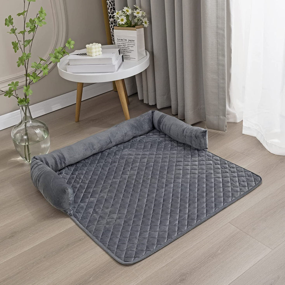 Plush Pet Sofa Cushion with Pillow - Ultimate Comfort for Your Pet_5