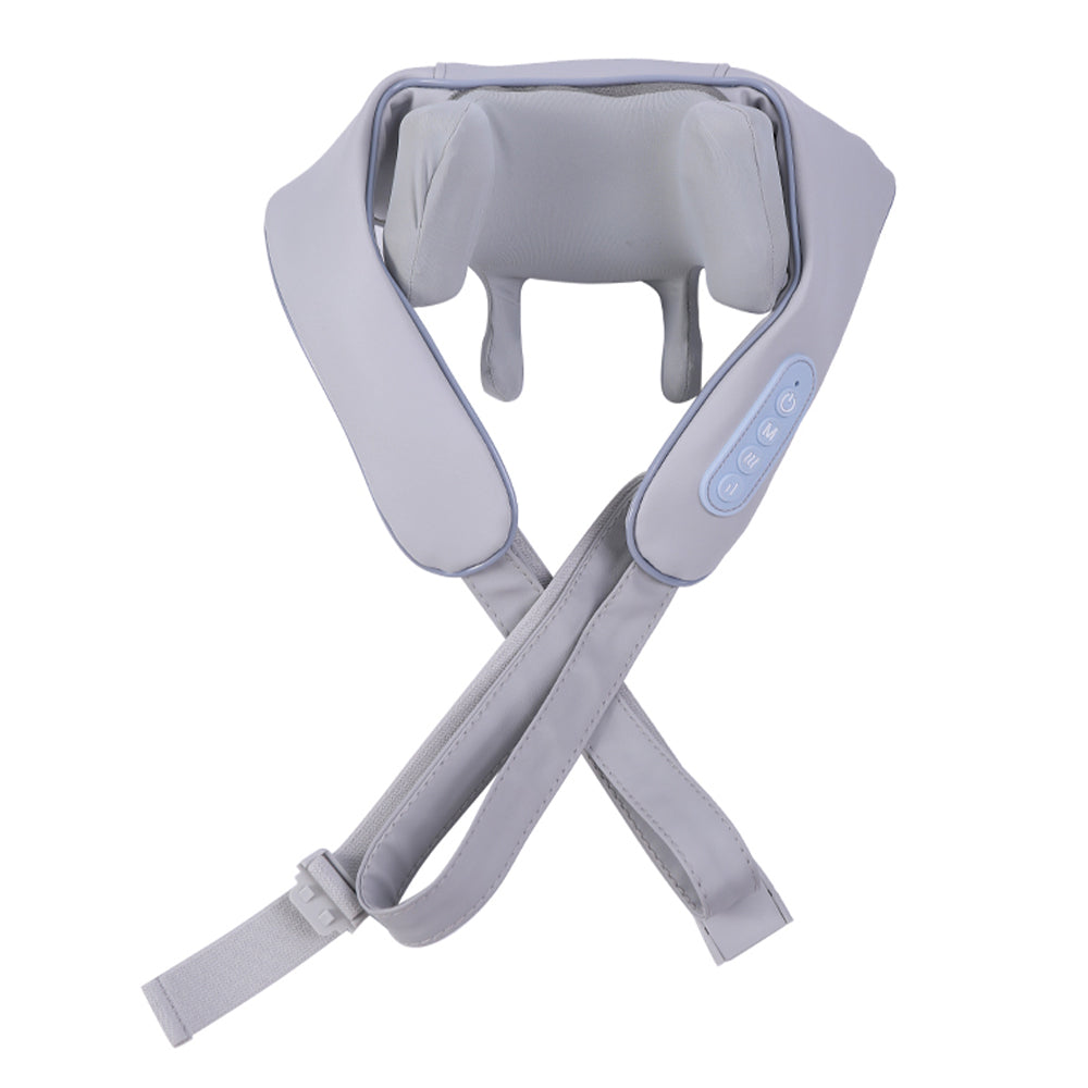 6D Electric Neck and Shoulder Massager with Adjustable Straps USB -Rechargeable
