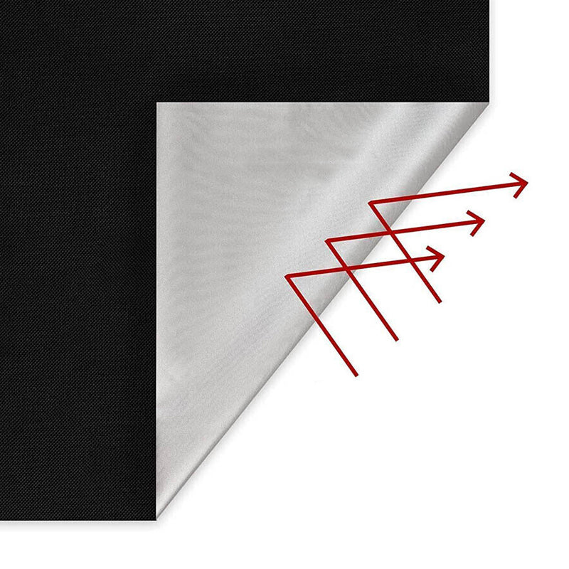 DIY Full Blackout Cloth Curtain Oxford Fabric Sun Protection Curtain