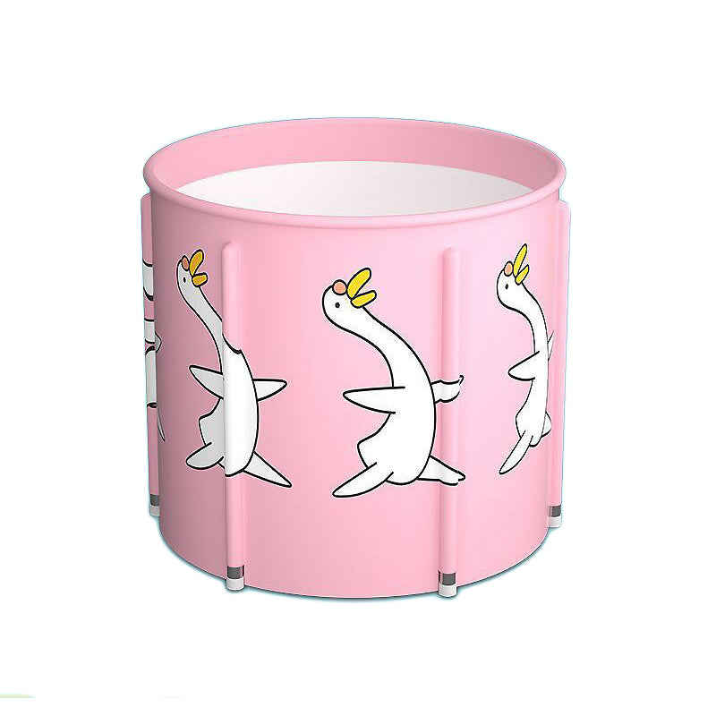 Portable Japanese Soaking Bathtub Free-Standing Adult Dipping Barrel