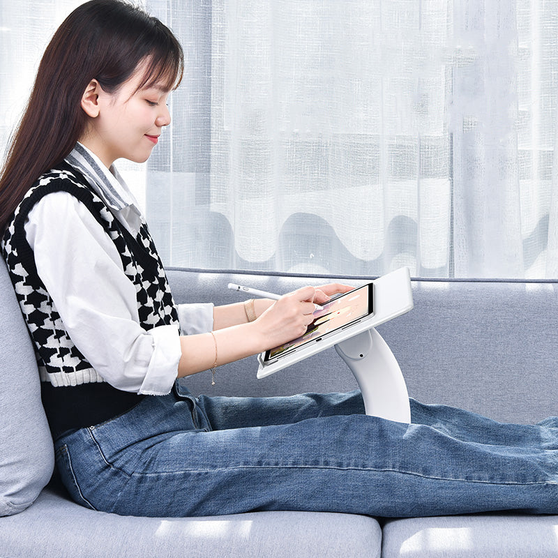 4 Levels Adjustment Foldable Laptop Holder and Portable Lap Desk