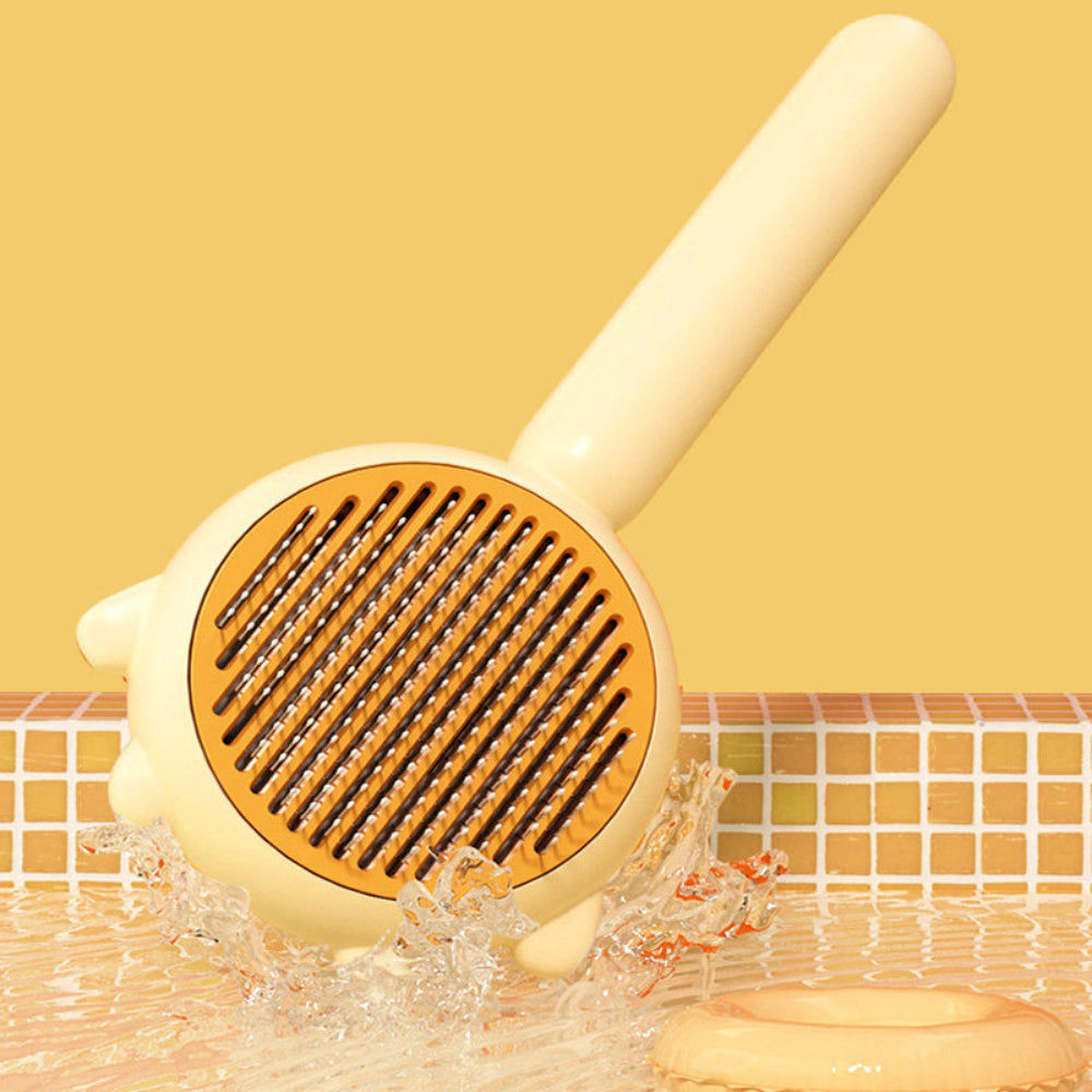 Universal Needle Brush Pet De-shedding Massaging Grooming Comb