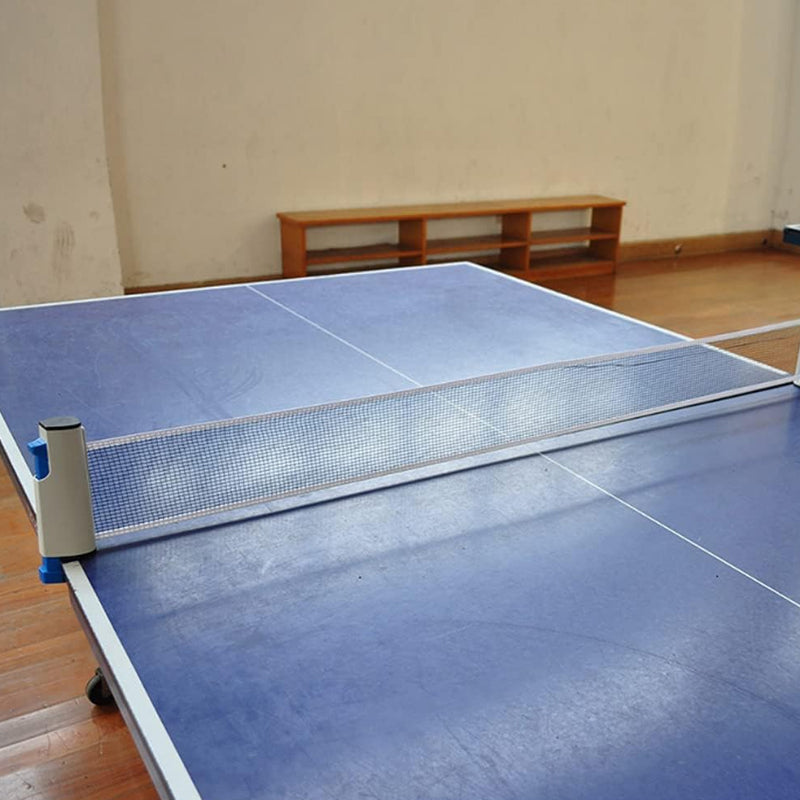 2-Player Table Tennis Play Set with Retractable Net with Balls and Paddles