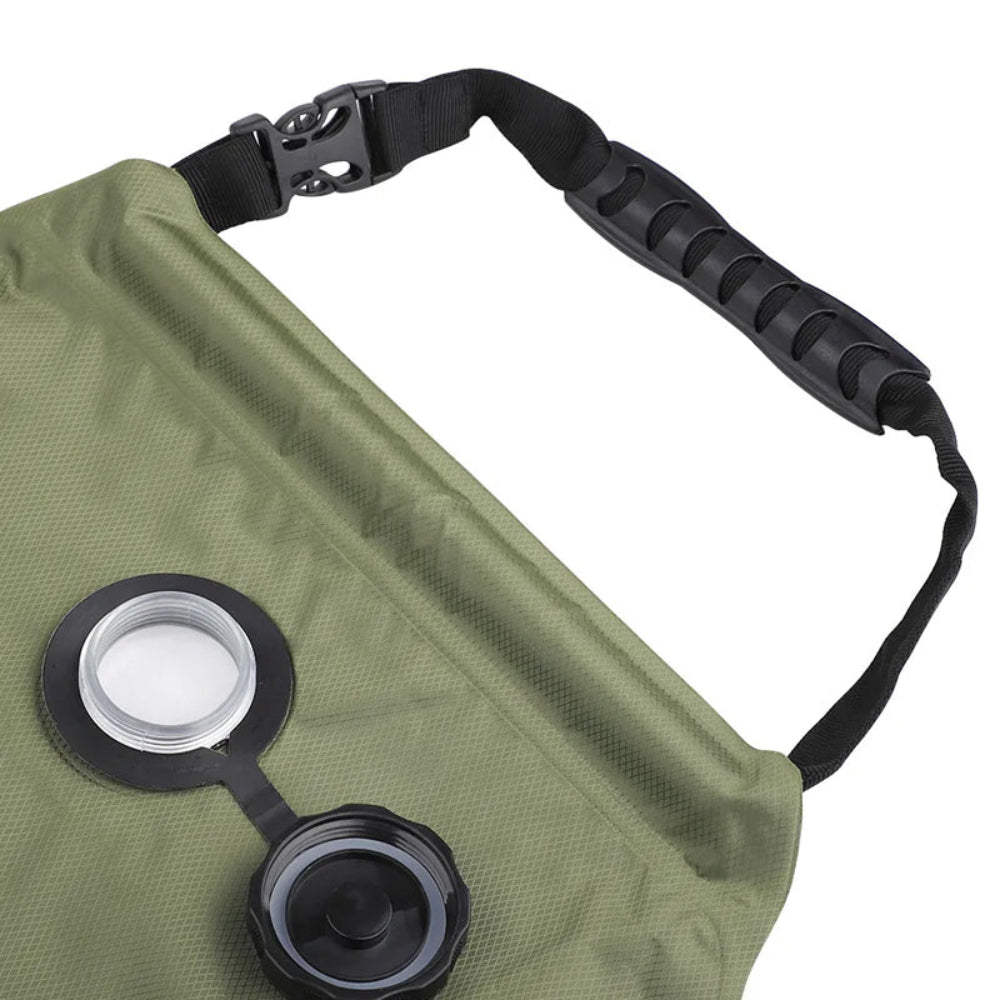 Portable Shower Bag Foldable Outdoor Water Bath Bag- Solar Powered