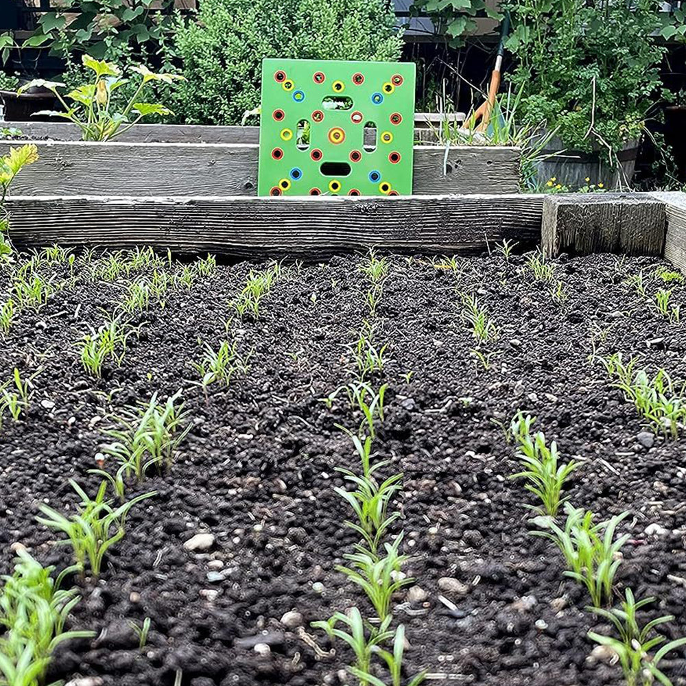 GREENHAVEN Seeding Square – Seed Spacer Tool for Optimal Plant Spacing