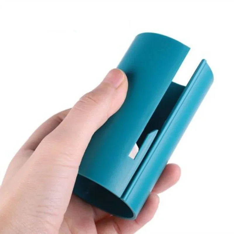 2 Pcs Portable Mini Gift Wrapper Roll Cutter Paper Wrapper Saver and Mini Cutter