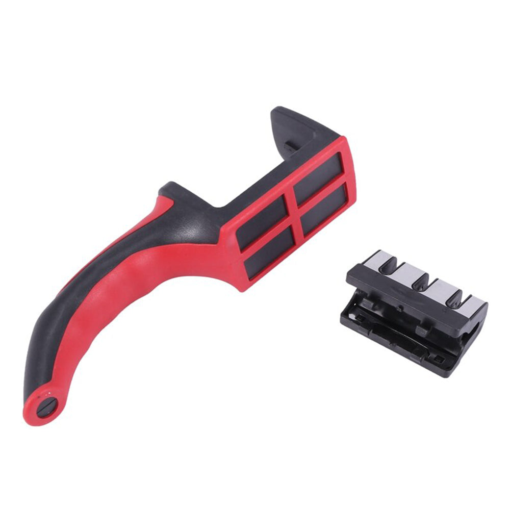 3 Levels Multipurpose Manual Kitchen Knife Sharpening Tool