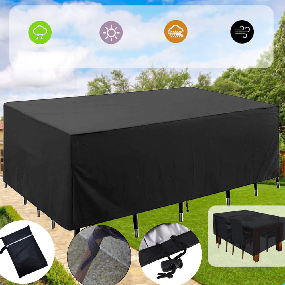 Drawstring Fitted Waterproof Dustproof Billiard Pool Table Cover