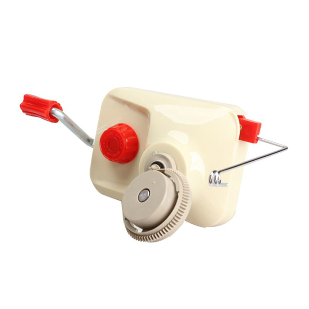 Manually Operated Yarn Winding Machine with Plastic Rod