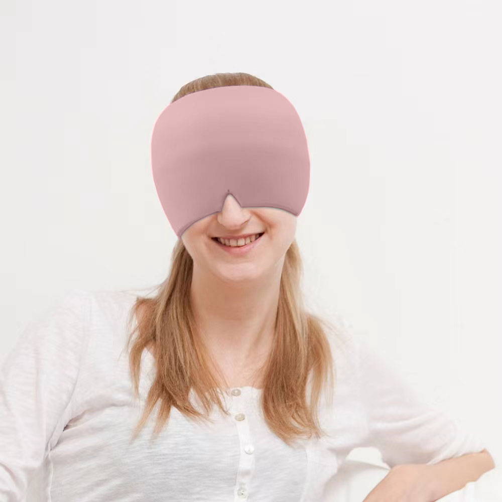 Aroma Season Ice Pack Migraine Hat Hot Cold Therapy Headache Pain Relief Cap