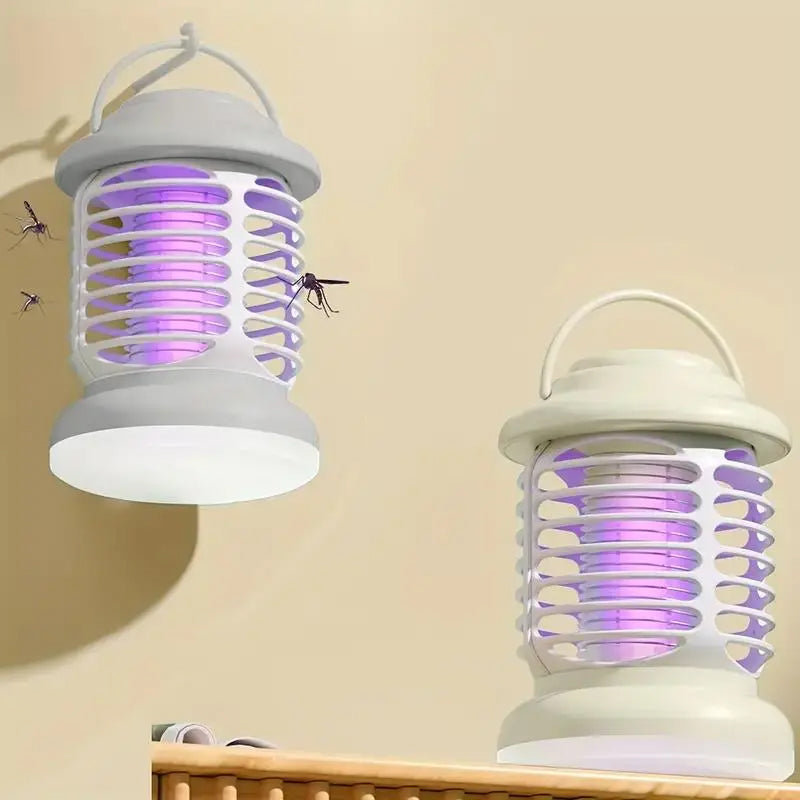 Electric Mosquito Zapper Lamp and Bug Fly Insect Trap with UV Light - USB Rechargeable