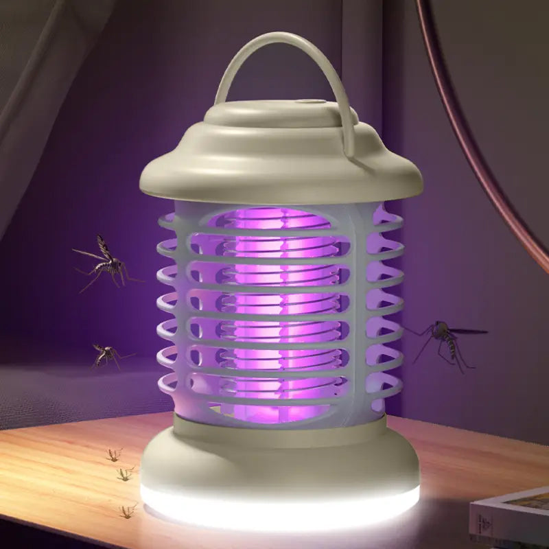 Electric Mosquito Zapper Lamp and Bug Fly Insect Trap with UV Light - USB Rechargeable