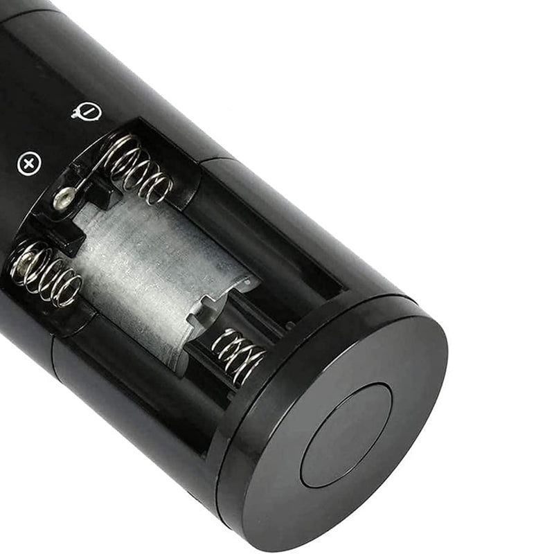 One-Hand Electric Salt Grinder and Pepper Mill with LED Light- Battery Operated