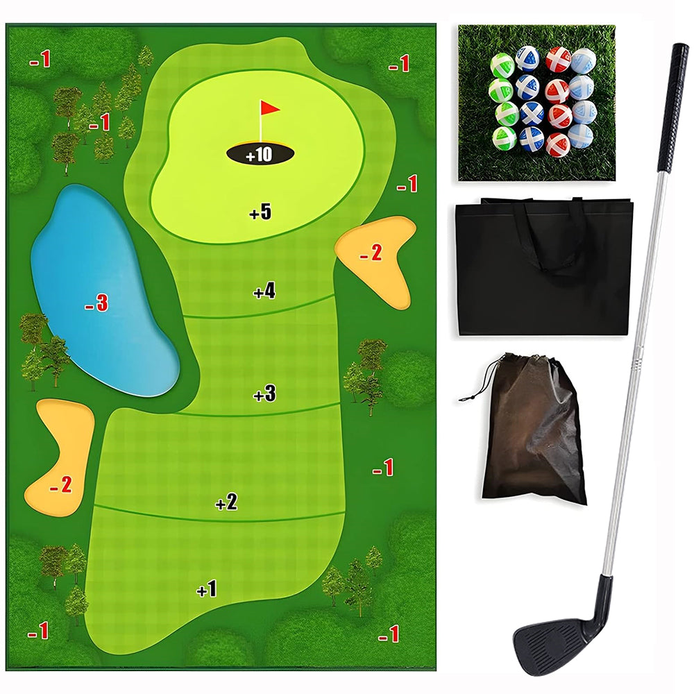 The Casual Golf Game Set with Optional Clubs