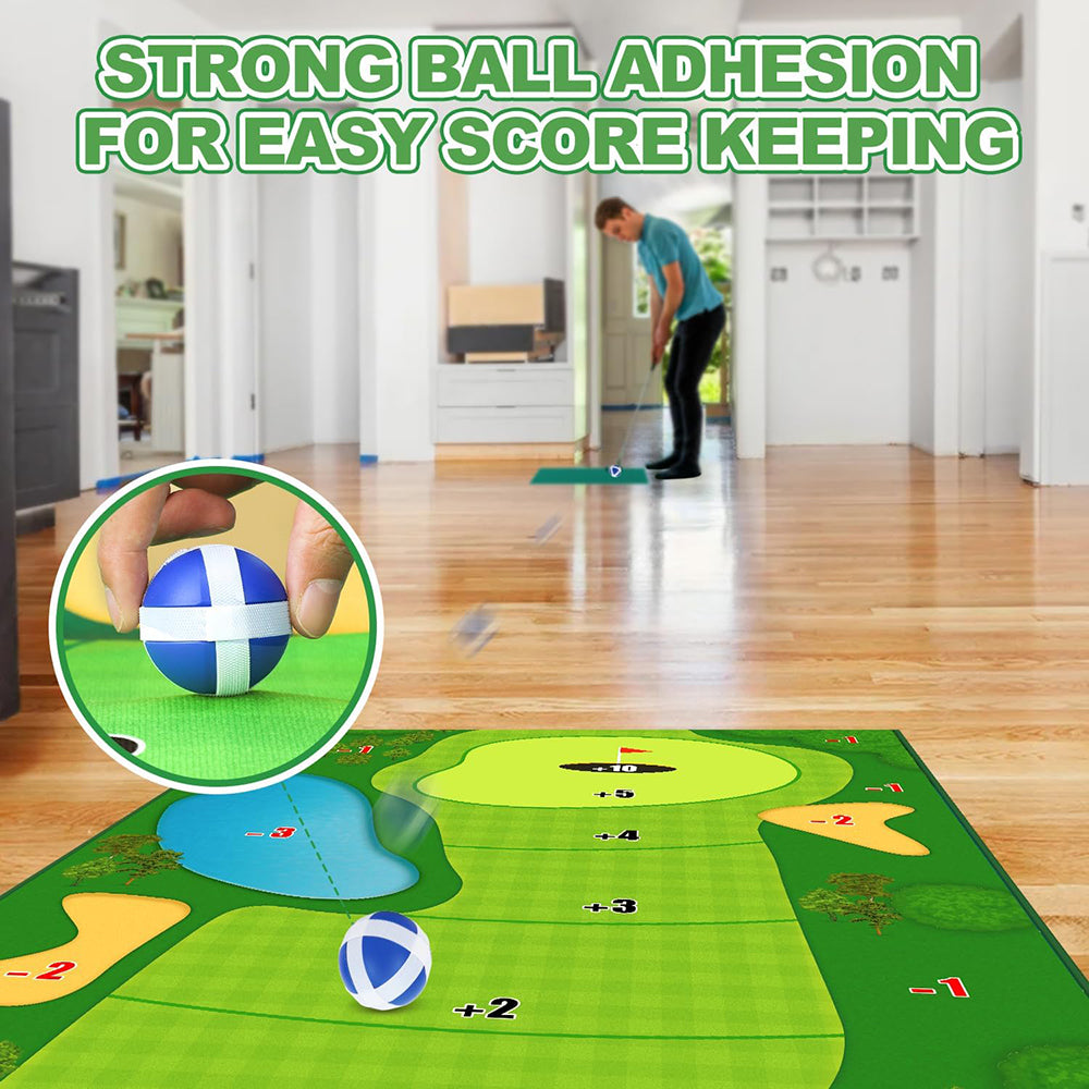 The Casual Golf Game Set with Optional Clubs