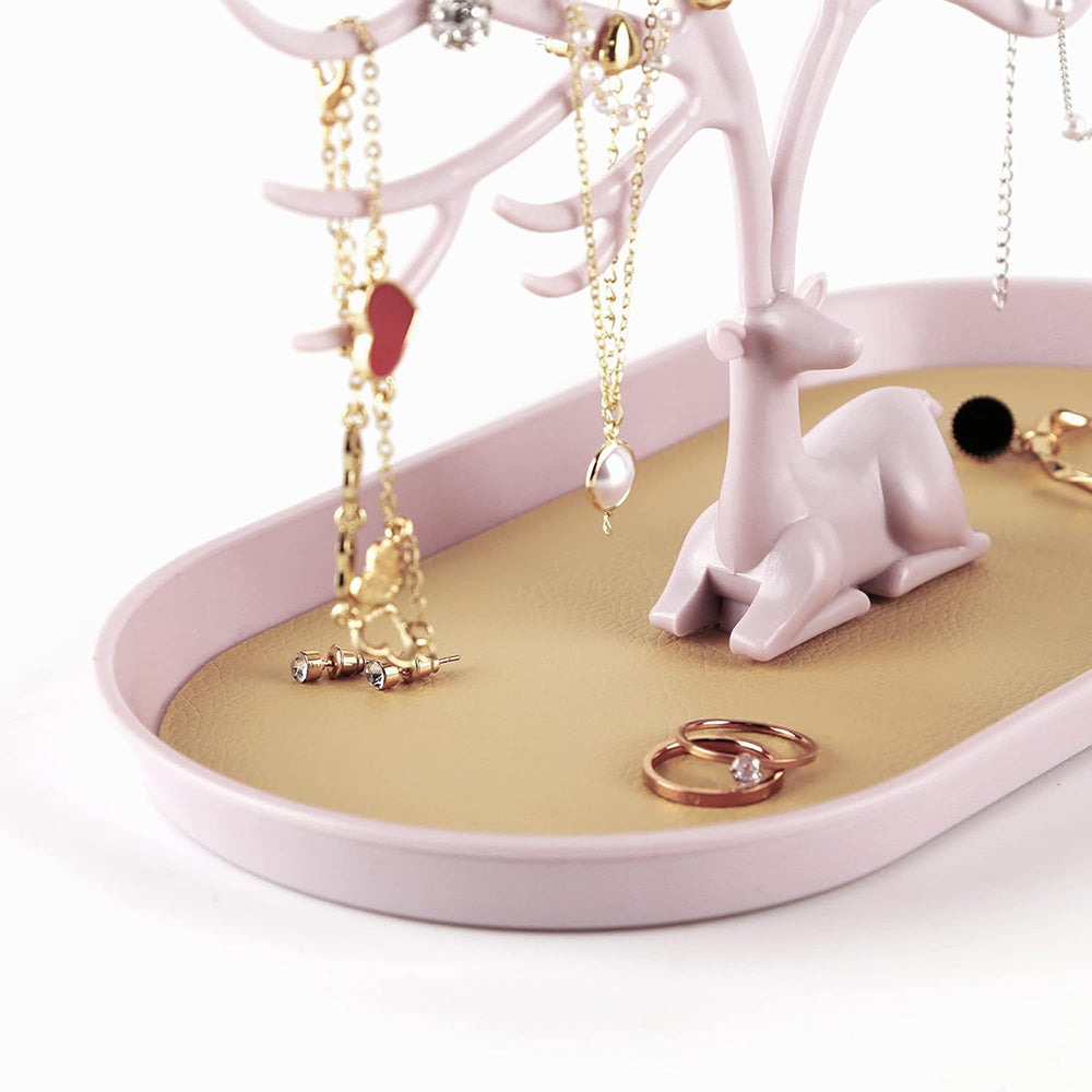 Antlers Tree Tower Jewelry Display Stand for Ring Earrings Necklace Bracelet