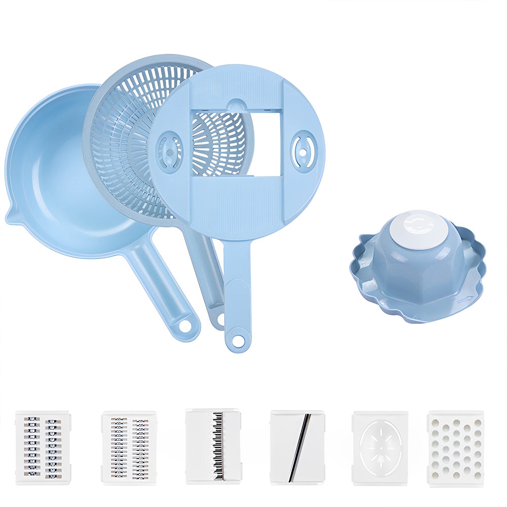 12 in 1 Manual Multi-Function Vegetable Cutter Slicer For Kitchen