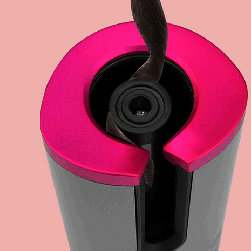 Portable Cordless Auto-Rotating Hair Curler - USB Rechargeable