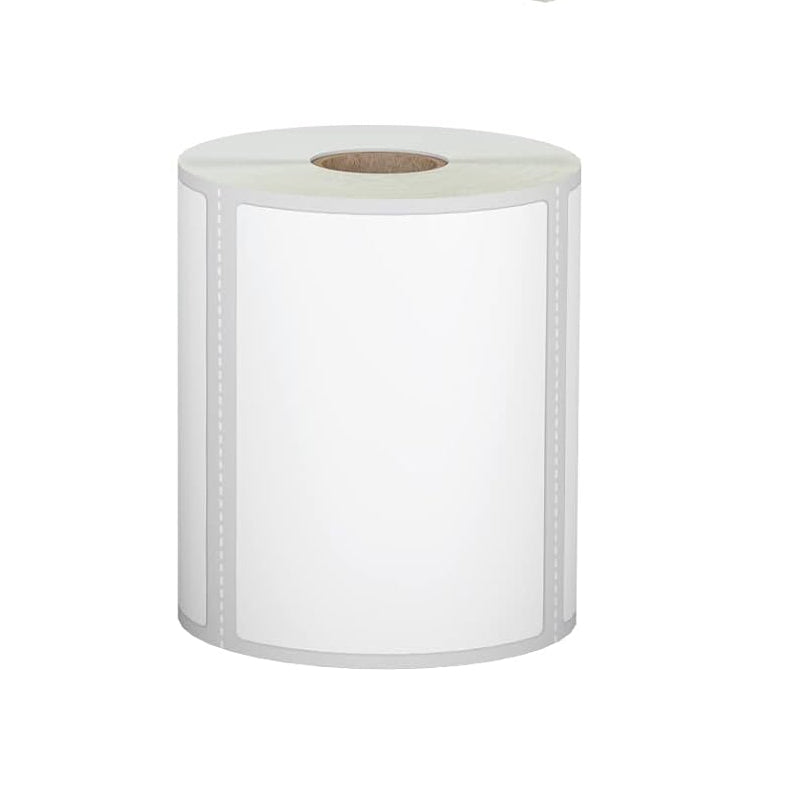 1/5 Roll 100x150mm Multipurpose Direct Labels Thermal Paper Rolls for Shipping