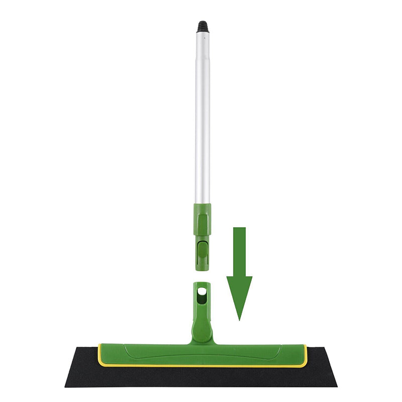 Long Handle Floor Squeegee Broom Foam Squeegee for Shower Bathroom