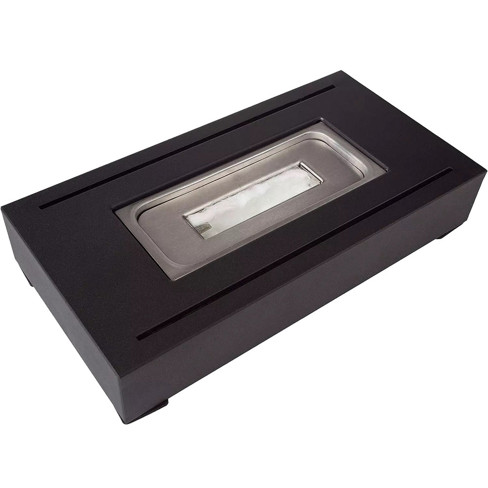 Indoor Outdoor Tabletop Rectangular Alcohol Fireplace