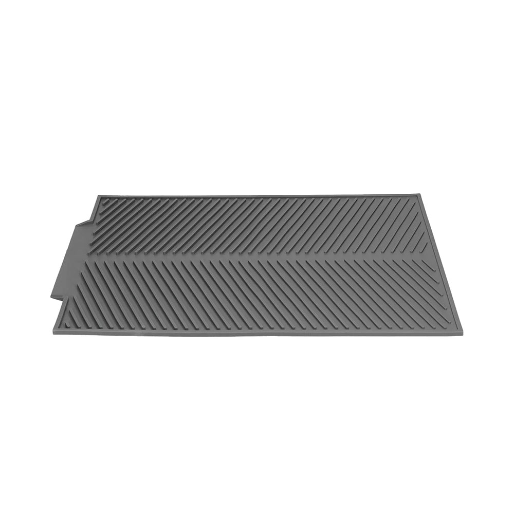 Silicon Dish Drying Mat with Drain Lip in 3 Sizes