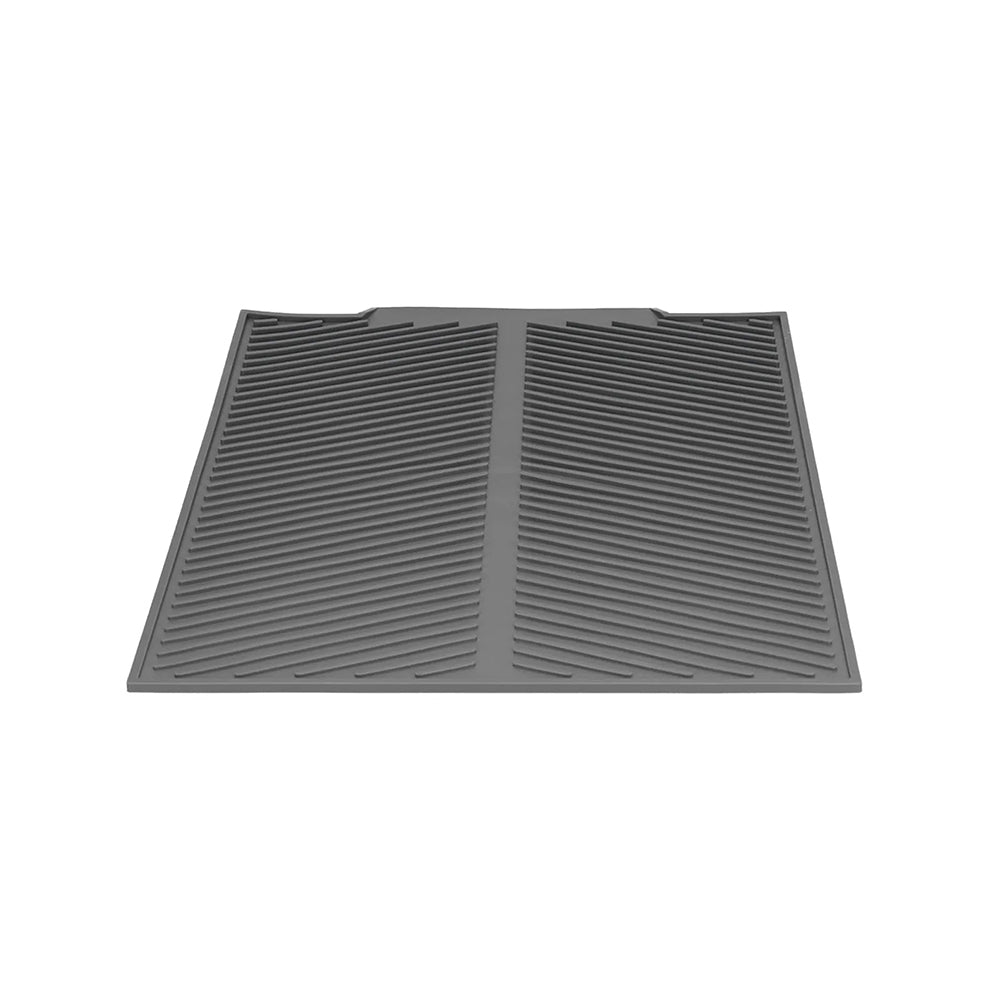 Silicon Dish Drying Mat with Drain Lip in 3 Sizes