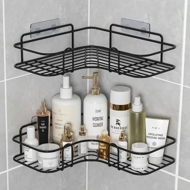 Iron Triangle Rack For Kitchen Bathroom Storage Rack