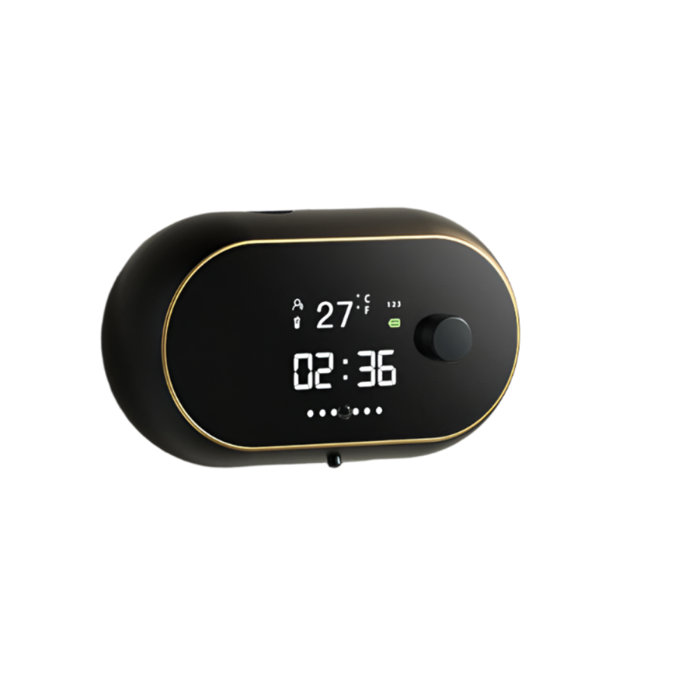 Human Body Induction Smart Liquid Foam Soap Dispenser with Time & Temperature Display