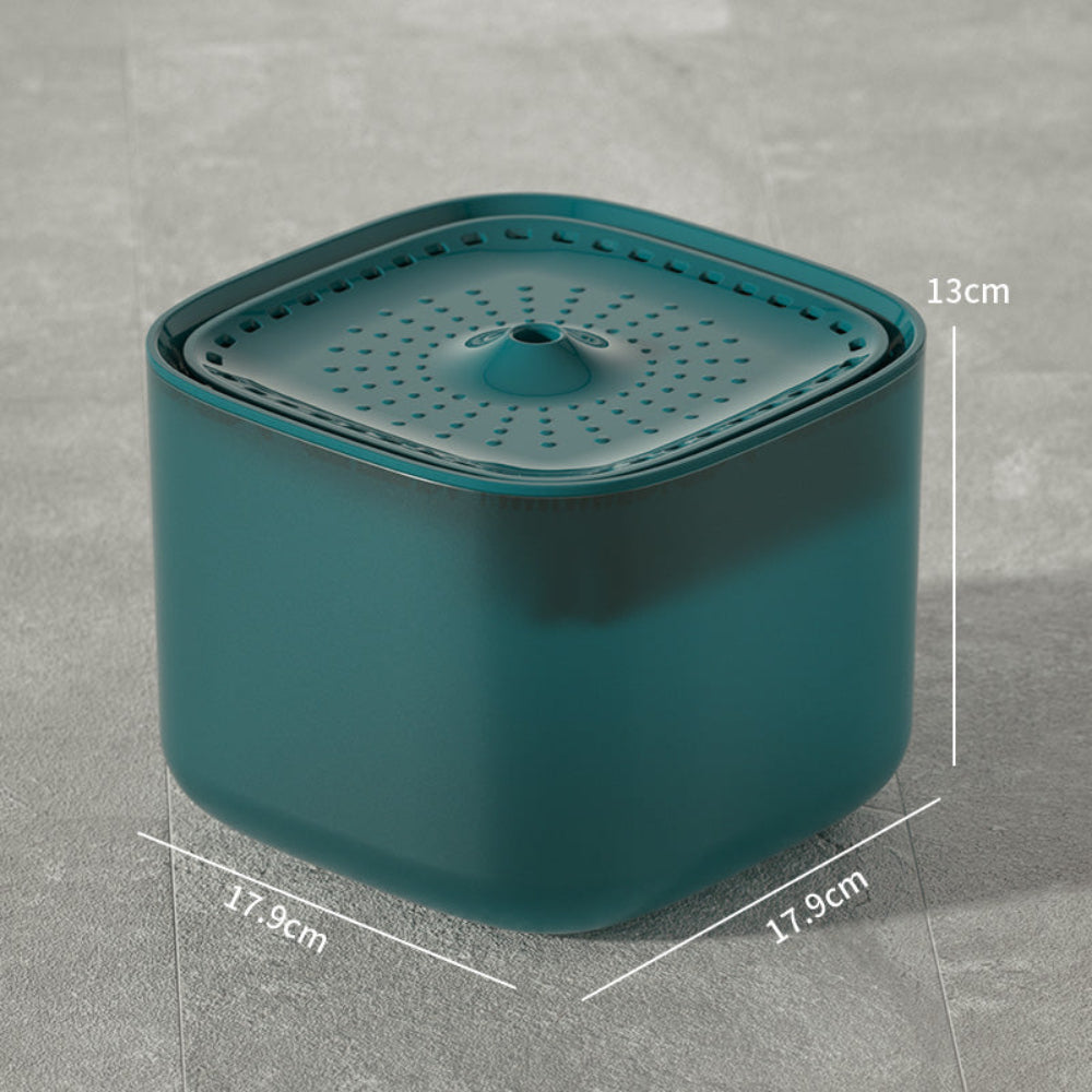 USB Electric Mute 3L Auto-Recirculating Cat Water Fountain with Auto Recirculation