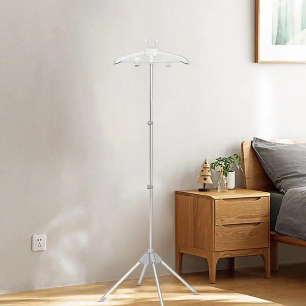 Height Adjustable Garment Foldable Telescopic Garment Steamer Rack